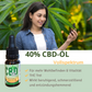 CBD Öl 40% BIO Vollspektrum